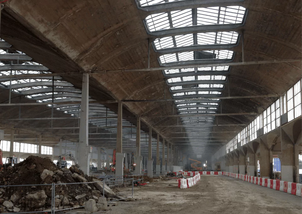 Renovation of Freyssinet Hall, Paris, France