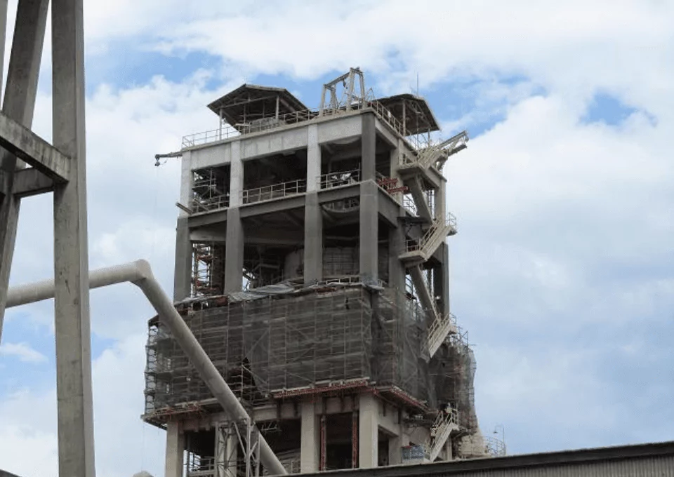 Illigan cement factory in Philippines