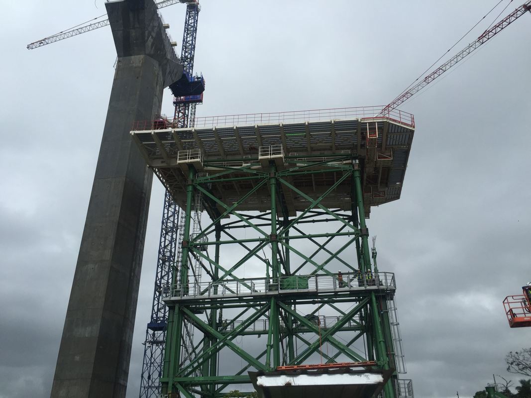 Temporary structures / Atlantic Bridge, Panama