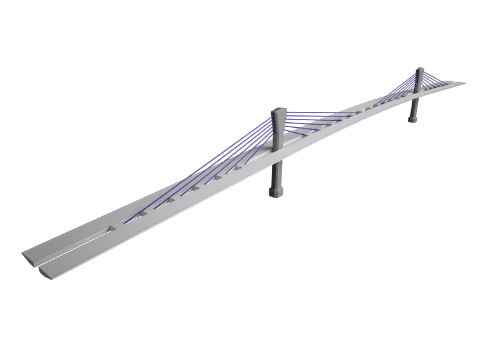 Extradosed bridge