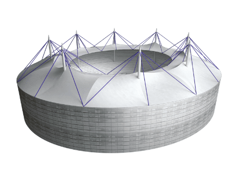 Stadium roof