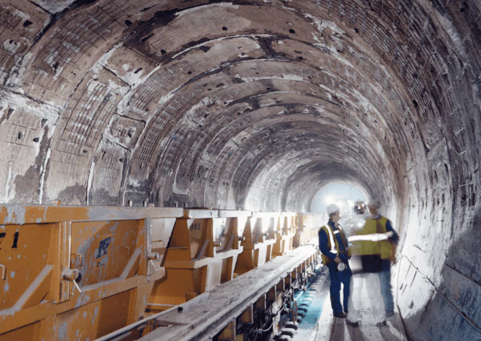 Channel tunnel engineers