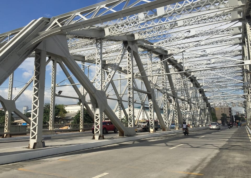 Ayala bridge from the road