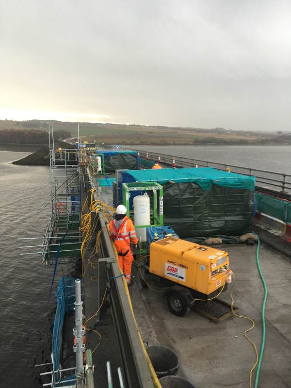 Cromarty bridge - complex logistics