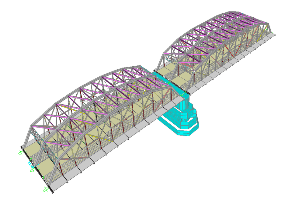 Ayala bridge 3D