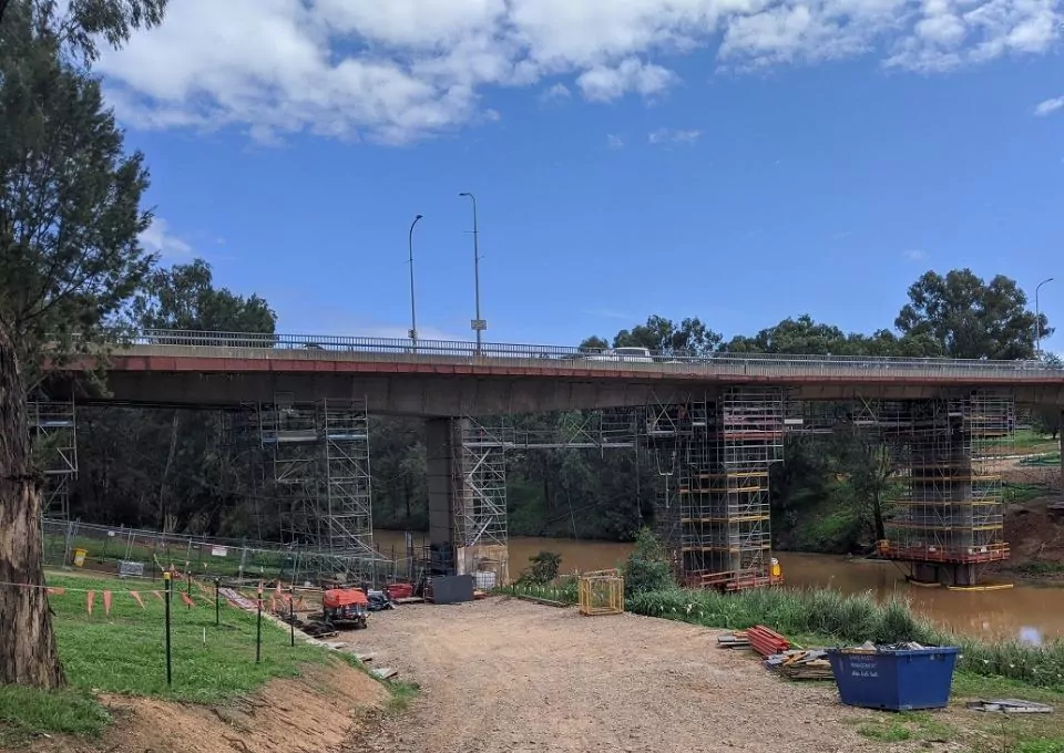 LH Ford bridge Australia - Additional load capacity