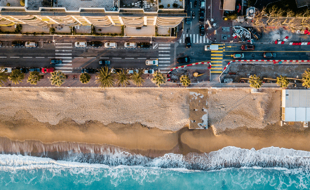 Seaside buildings