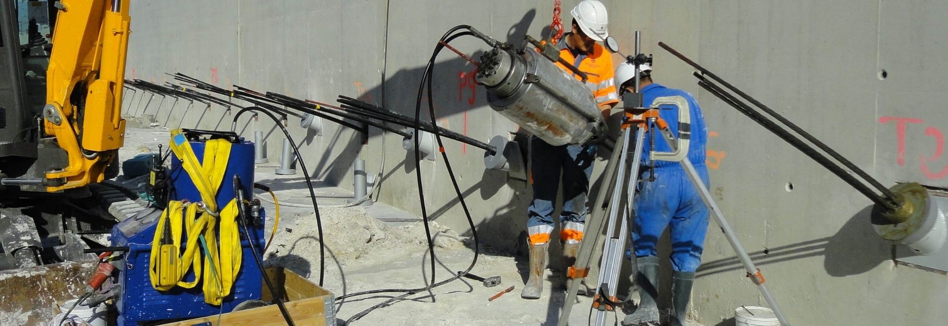 Geotechnics anchoring systems for ground stabilization