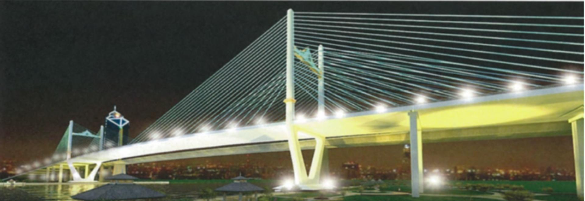 Rama III stay cable bridge-Bangkok-Thailand