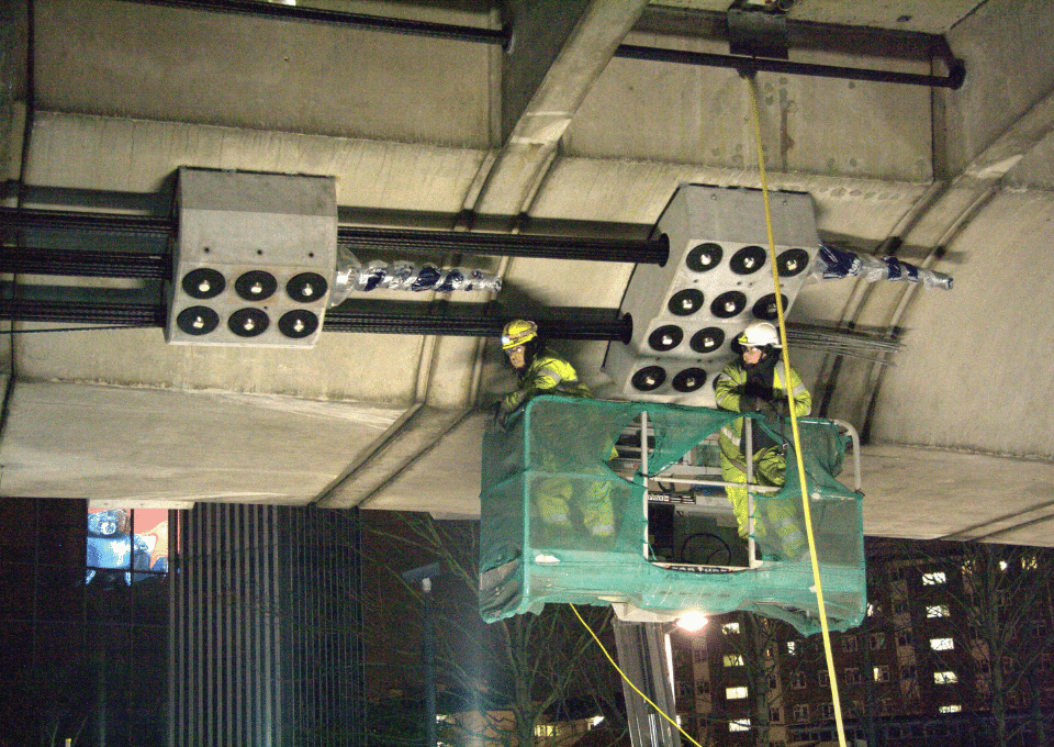 Hammersmith - Plug and play post-tensioning system